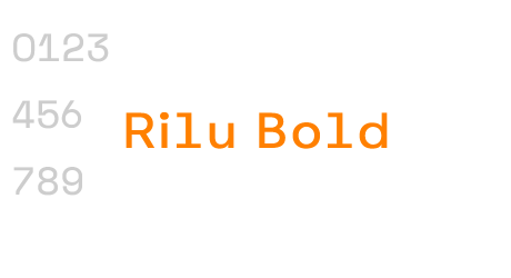 Rilu Bold