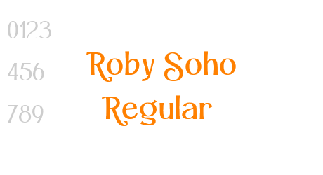 Roby Soho Regular
