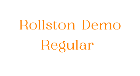 Rollston Demo Regular