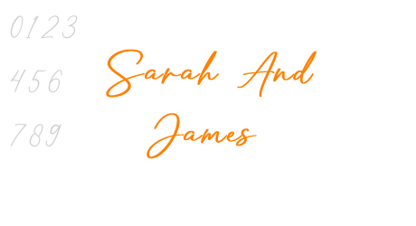 Sarah And James