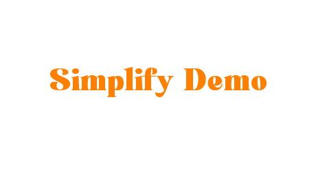 Simplify Demo