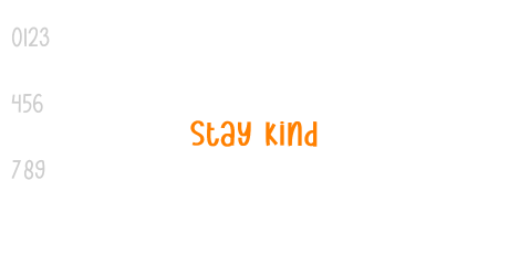 Stay Kind