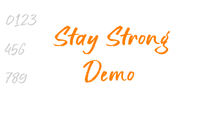 Stay Strong Demo
