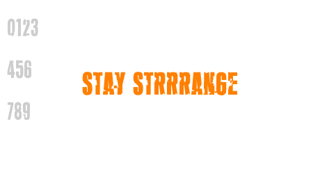 Stay Strrrange
