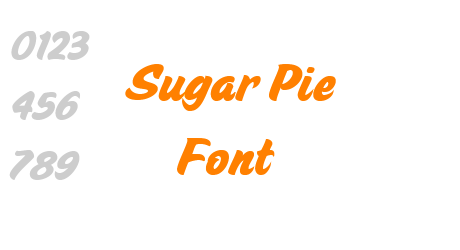 Sugar Pie Font