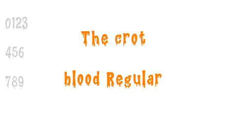 The crot blood Regular