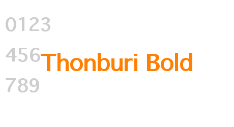 Thonburi Bold