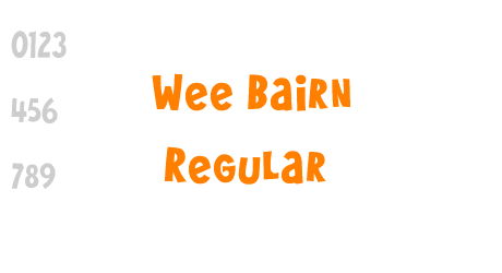 Wee Bairn Regular