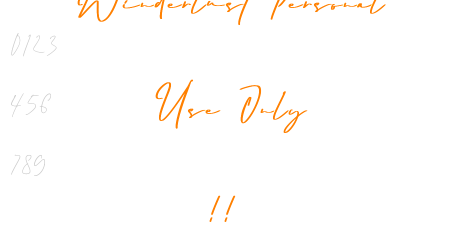 Winderlust Personal Use Only !!