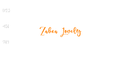 Zahra Lovely