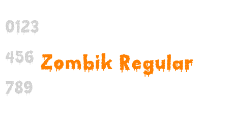 Zombik Regular