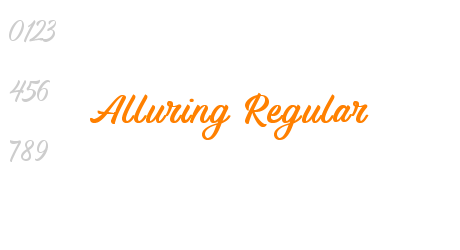 Alluring Regular