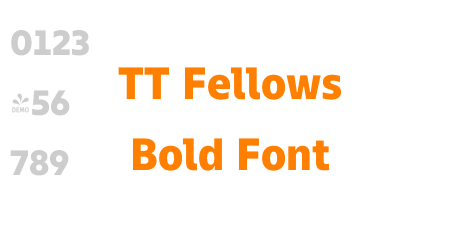 TT Fellows Bold Font