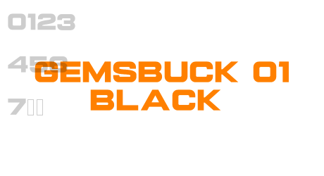 Gemsbuck 01 Black
