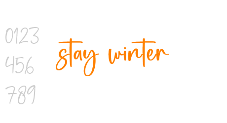 stay winter