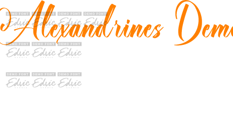 Alexandrines Demo