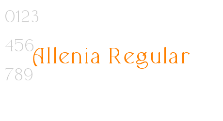 Allenia Regular