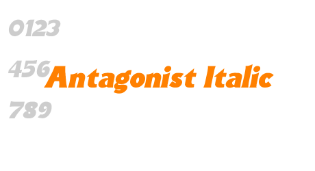 Antagonist Italic