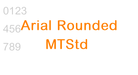 Arial Rounded MTStd