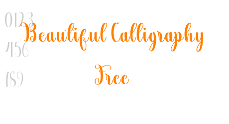 Beautiful Calligraphy Free
