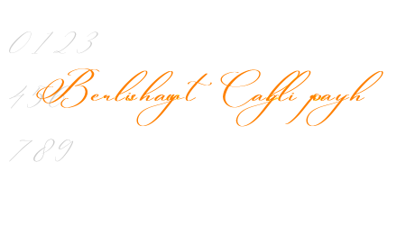 Berlishanty Calligraphy