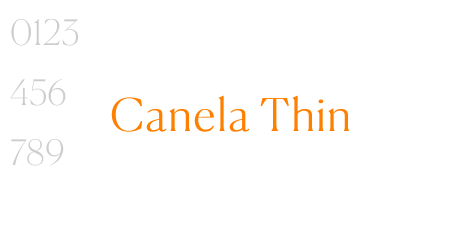 Canela Thin