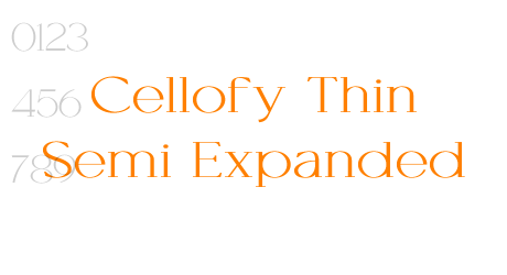 Cellofy Thin Semi Expanded