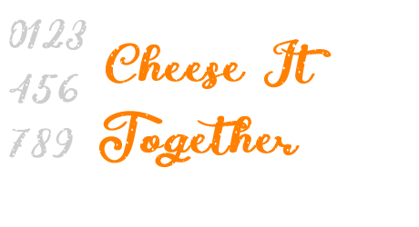 Cheese It Together