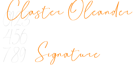 Claster Oleander Signature
