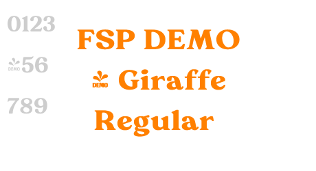 FSP DEMO – Giraffe Regular