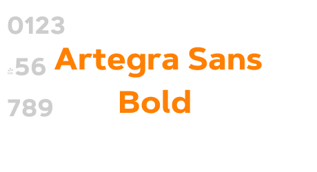 Artegra Sans Bold