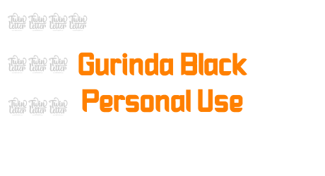 Gurinda Black Personal Use
