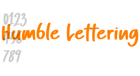Humble Lettering