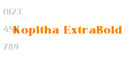 Kopitha ExtraBold