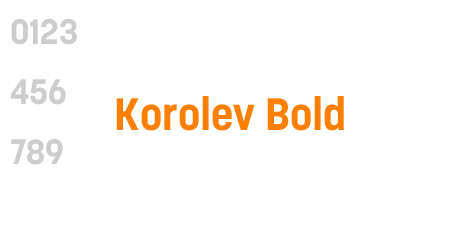 Korolev Bold