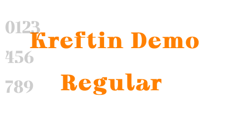Kreftin Demo Regular