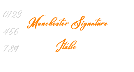 Manchester Signature Italic