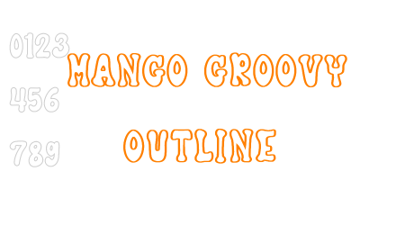 Mango Groovy Outline