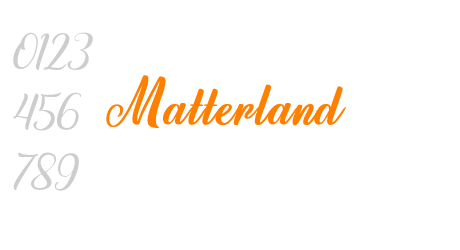 Matterland