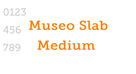Museo Slab Medium