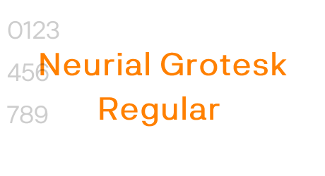 Neurial Grotesk Regular