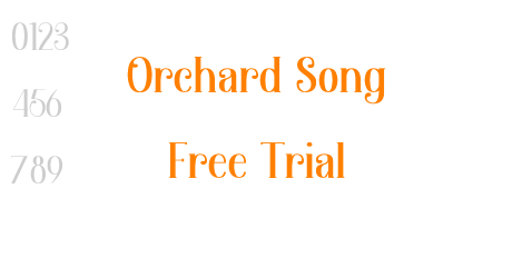 Orchard Song Free Trial
