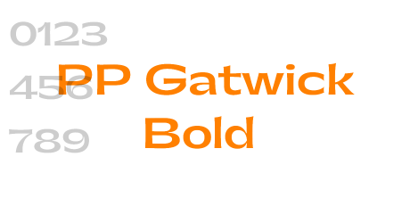 PP Gatwick Bold