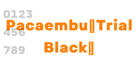 Pacaembu Trial Black