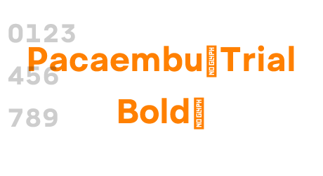 Pacaembu Trial Bold