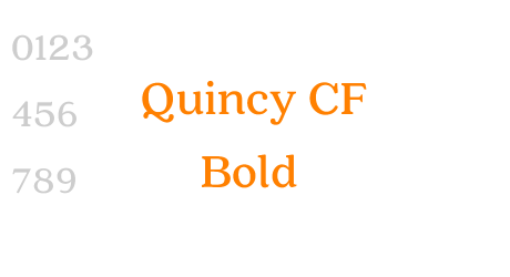 Quincy CF Bold