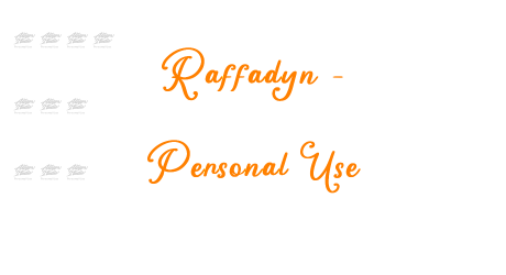 Raffadyn – Personal Use