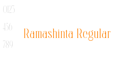 Ramashinta Regular