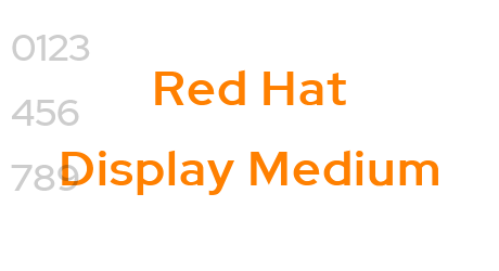 Red Hat Display Medium