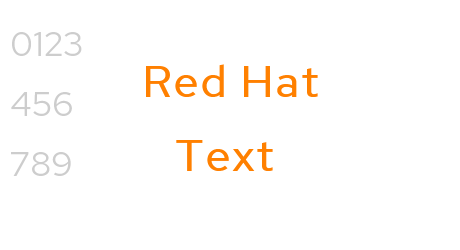 Red Hat Text